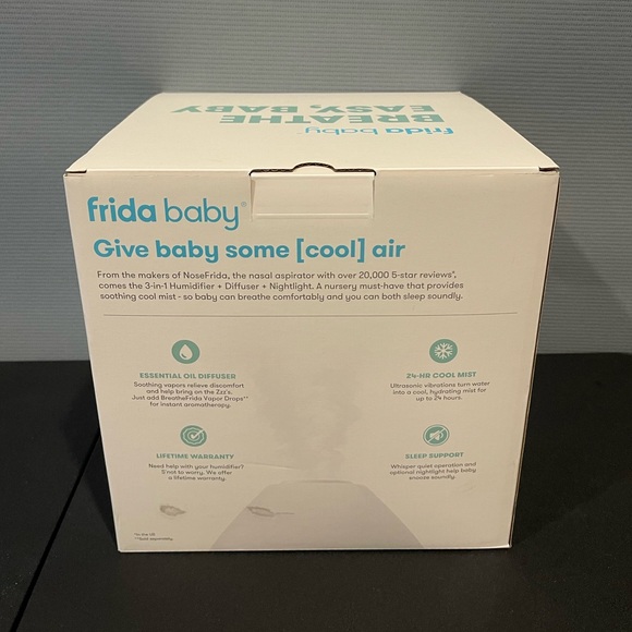Frida Baby 3-in-1 Humidifier with Diffuser and Nightlight - Picture 2 of 4